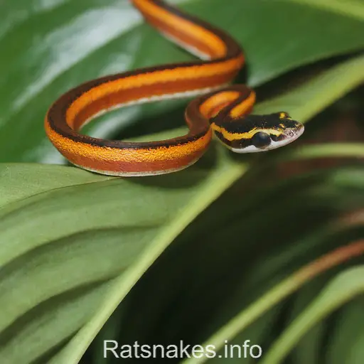 Four-lined snake (Elaphe quatuorlineata)